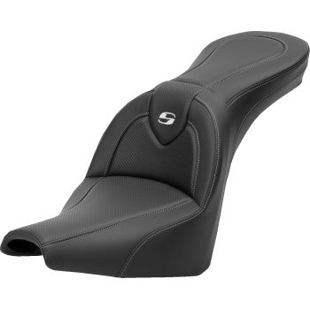 SADDLEMEN Roadsofa™ Carbon Fiber Seat - Carbon Fiber - without Backrest - FXBB/FXST '18-'23 818-30-185