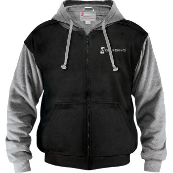 GERBING HEATED CLOTHING 7 V Battery Heated Hoodie - Black - Medium GERHDY7VUNIBLKM