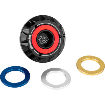 GILLES TOOLING Oil Filler Cap - Black - M24 x 2.0 - BMW S1000RR OFC-24-20
