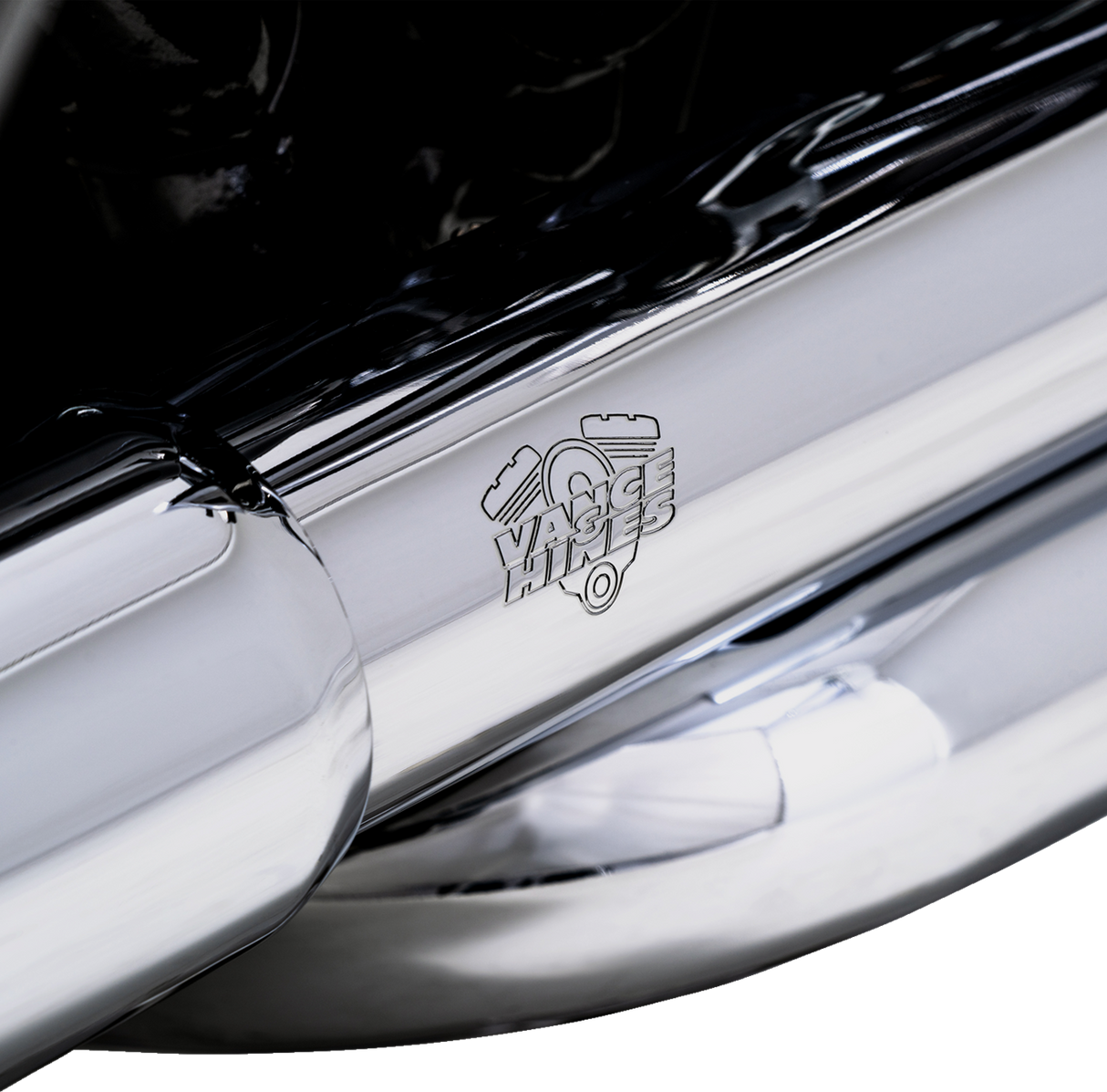 VANCE & HINES Kommoden-Doppelbeschlag - Chrom 17351