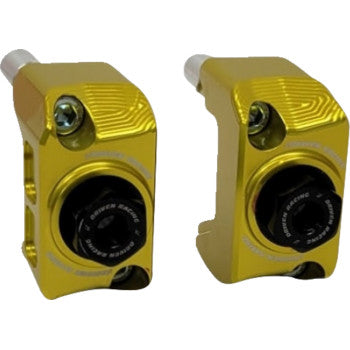 DRIVEN RACING Captive Axle Block Gold Ninja ZX -4RR KRT Edition 2023 DRCAX-205GD