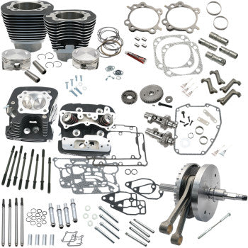 S&S CYCLE 124" Hot Set Up® Engine Performance Kit - Black 900-0569