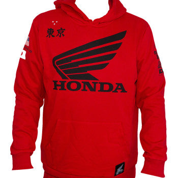 D'COR VISUALS Honda Factory Sweatshirt - Red - Medium 85-208-2