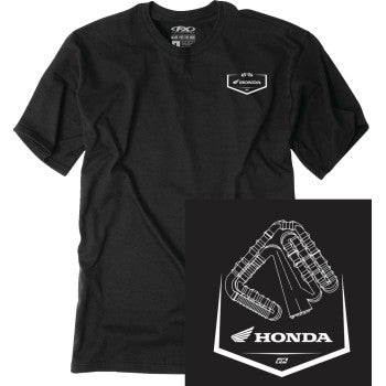 FACTORY EFFEX Honda Track T-Shirt - Black - XL 28-87306