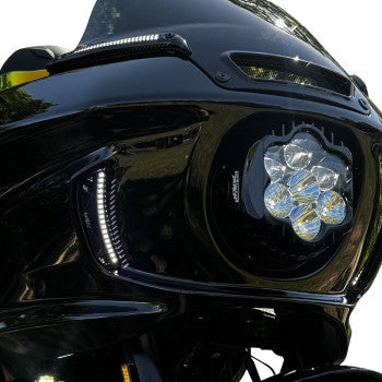 CUSTOM DYNAMICS Shark Demon® 2 Headlight - Low Rider 2022-2024 ST SD2-LRST-W