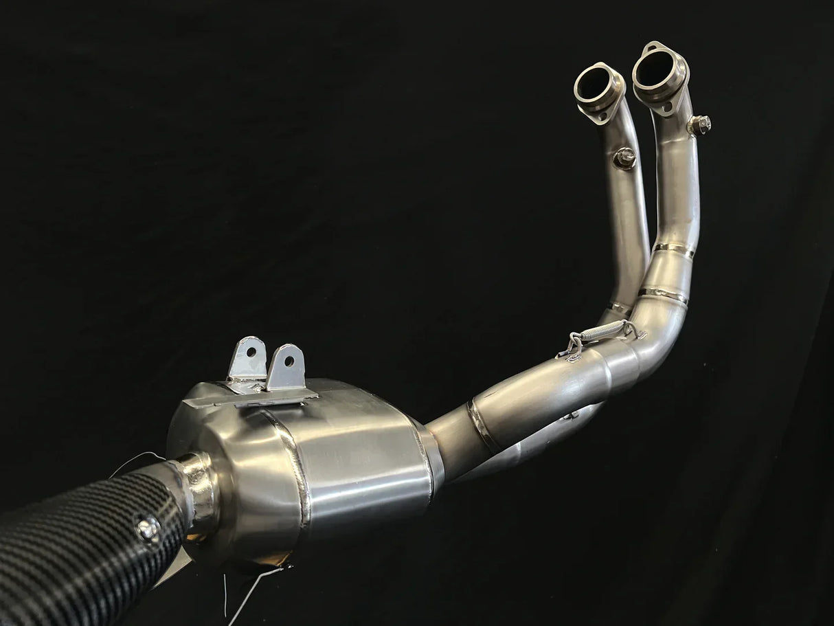 Vandemon Aprilia RS 660 & Tuono 660 Full Titanium Exhaust System 2021-2024 APRS660TITANEXA VA-92