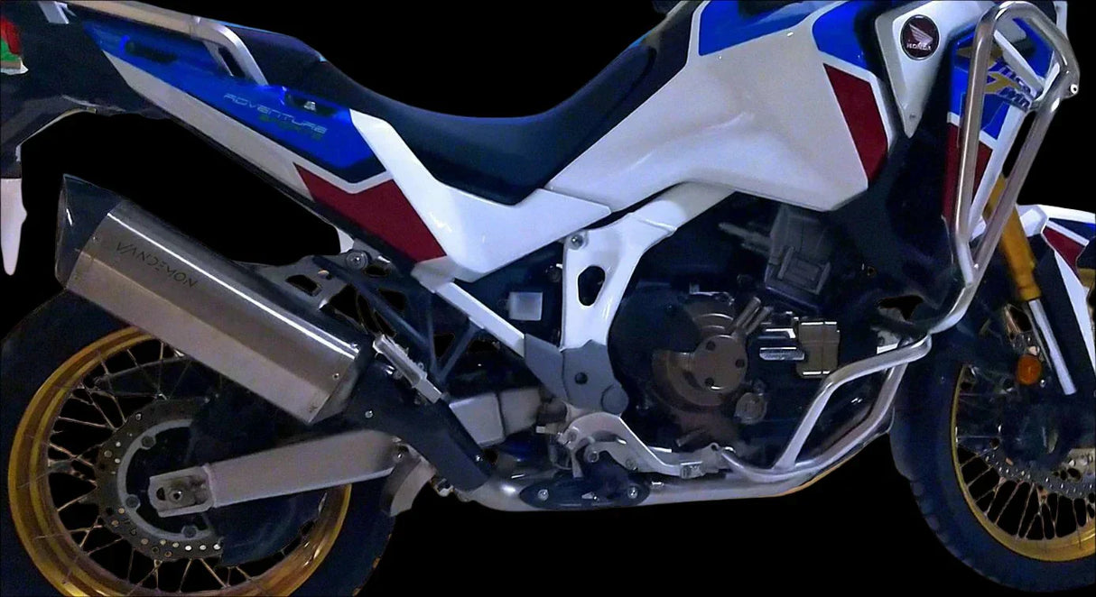 Vandemo Honda Africa Twin CRF1100L Adventure Titanium Exhaust System HONAFT1100TIEXHA VA-14