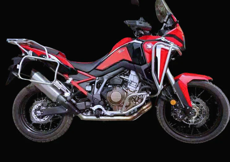 Vandemo Honda Africa Twin CRF1100L Adventure Titanium Exhaust System HONAFT1100TIEXHA VA-14