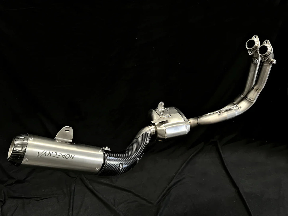 Vandemon Aprilia RS 660 & Tuono 660 Full Titanium Exhaust System 2021-2024 APRS660TITANEXA VA-92