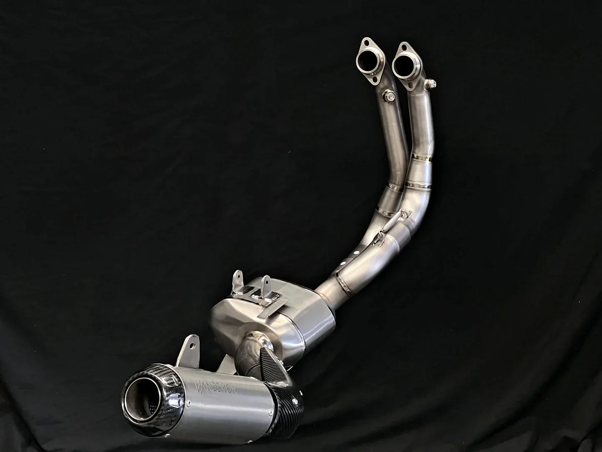 Vandemon Aprilia RS 660 & Tuono 660 Full Titanium Exhaust System 2021-2024 APRS660TITANEXA VA-92