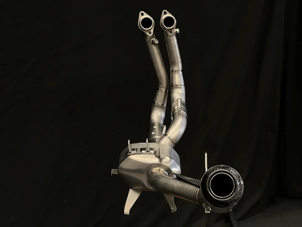 Vandemon Aprilia RS 660 & Tuono 660 Full Titanium Exhaust System 2021-2024 APRS660TITANEXA VA-92