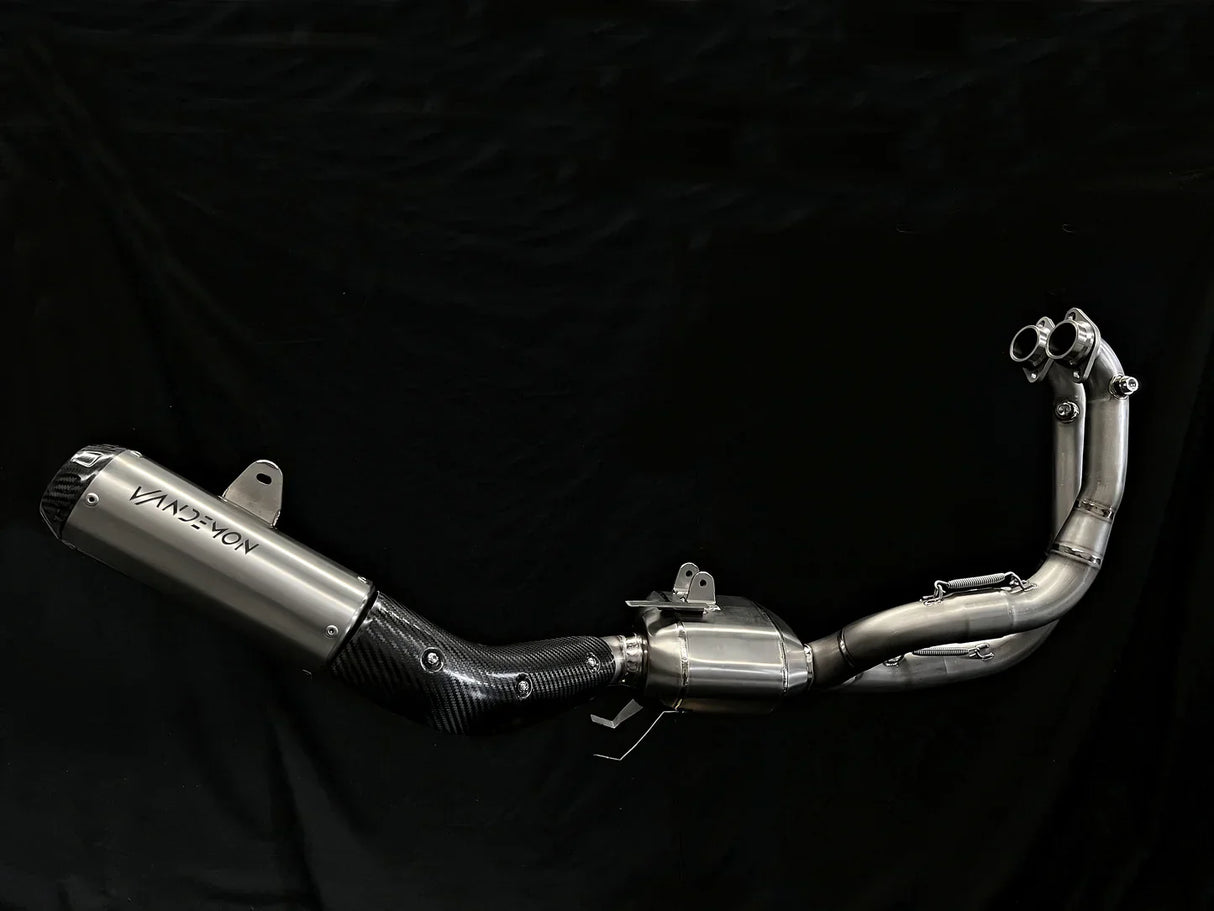 Vandemon Aprilia RS 660 & Tuono 660 Full Titanium Exhaust System 2021-2024 APRS660TITANEXA VA-92