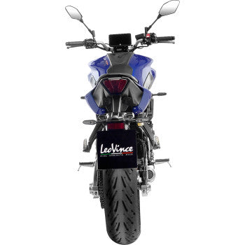 LEOVINCE LV-10 Exhaust System - Stainless Steel MT-07/YZF-R7/XSR 700 15264U