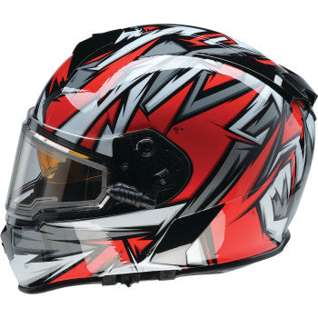 Z1R Warrant Snow Helmet - Neuron - Red/White - Medium 0101-17219