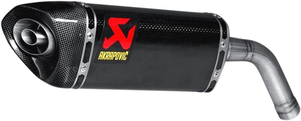 AKRAPOVIC Slip-On Line Muffler - Carbon Fiber Grom 125 MSX 2013-2015 S-H125SO1-HAPC 1811-2692