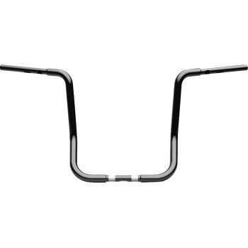 LA CHOPPERS Handlebar - Twin Round - 1-1/4" x 16" - Black Glide/Road King 2024 LA-7347-16B