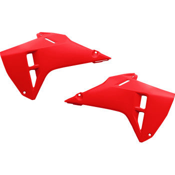 UFO Radiator Covers - Red - Honda - CRF 250R/450R HO05614#070
