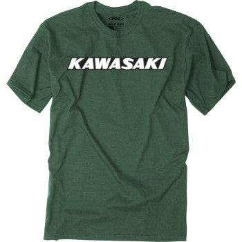 FACTORY EFFEX Kawasaki Vintage T-Shirt - Forest Green - 2XL 28-87128