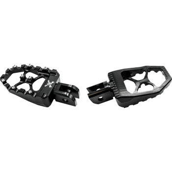 BURLY BRAND MX Evolution Driver Pegs - Black - Softail B13-1016B