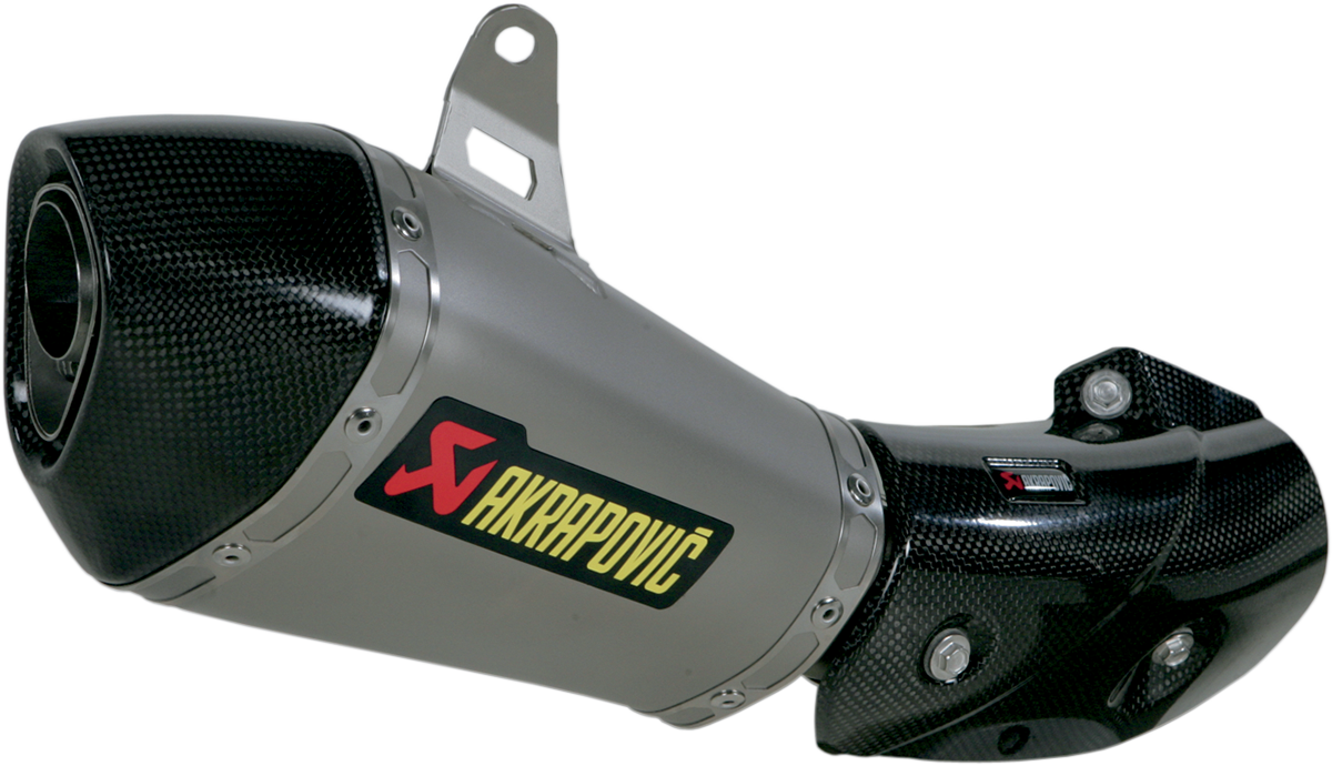 AKRAPOVIC Slip-On Exhaust Muffler Triangle Titanium Ninja ZX-10R 2011-2015 S-K10SO7T-HASZ 1811-2300