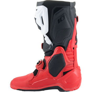 ALPINESTARS Tech 10 Enduro Boots - Bright Red/Black/White - US 7 2010025-3016-7
