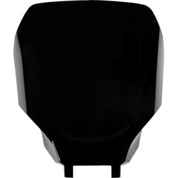 UFO Front Number Plate - Black YZ 250F/450F YA04894#001