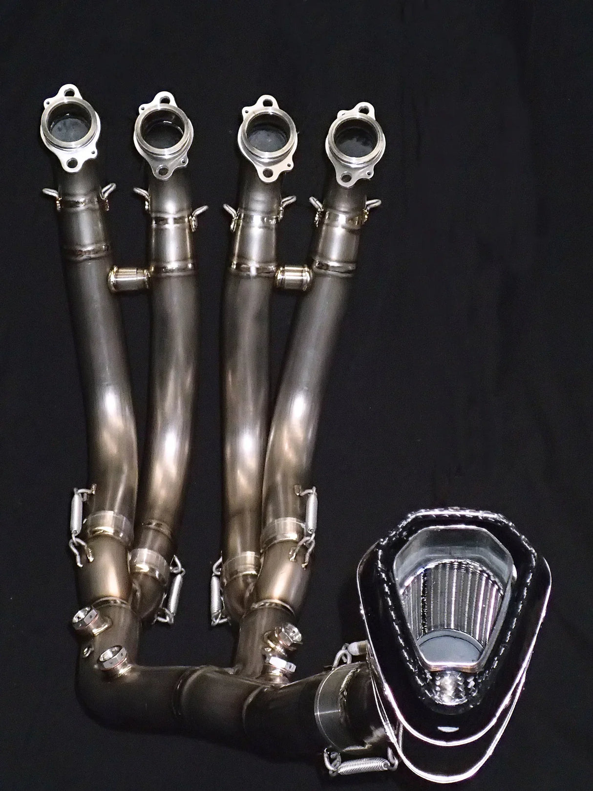 IN STOCK Vandemon Titanium full Exhaust System S1000R, S1000RR & M1000R 2020-2025 BMWS10RREXTITC VA-6