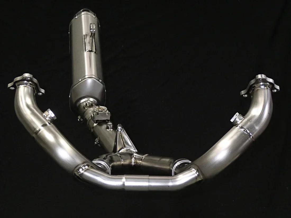 Vandemon BMW R1250GS and Adventure Titanium Exhaust System & OEM Valve Function BMWR1250GSTIEXHCFV VA-24