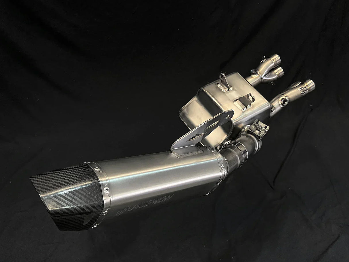 Vandemon Titanium Stealth full Exhaust S1000R, S1000RR & M1000R 2021-25 BMWS10RREXTIWVA VA-19