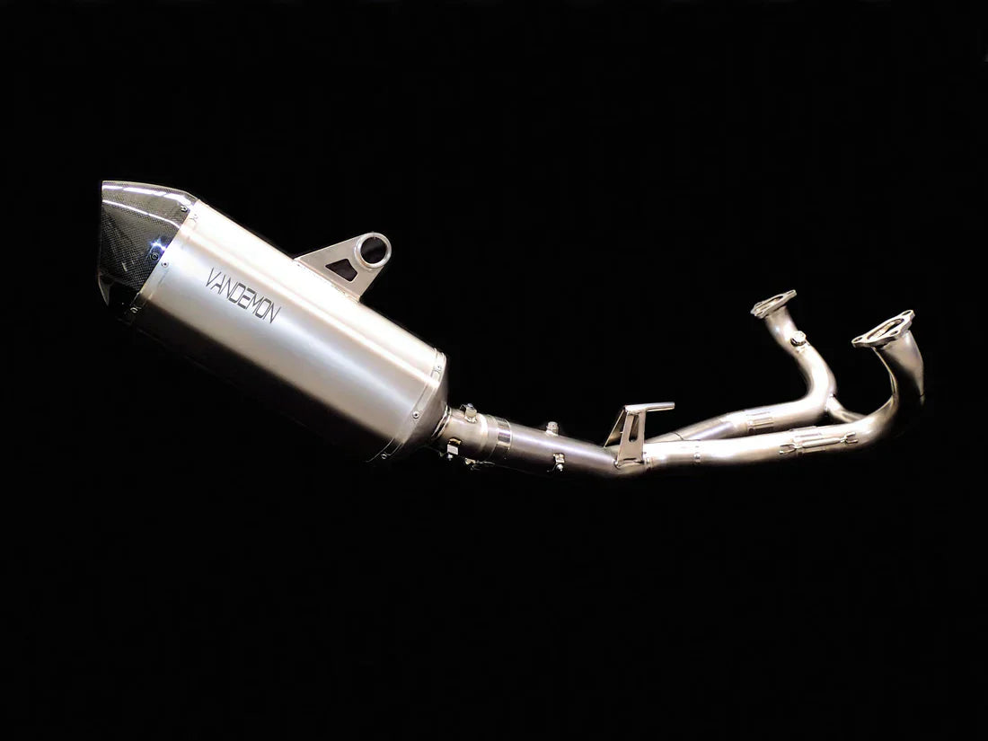 Vandemon BMW R1250GS Adventure Vandemon Titanium Exhaust System No Valve 2019-23 BMWR1250GSTIEXHCFB VA-23