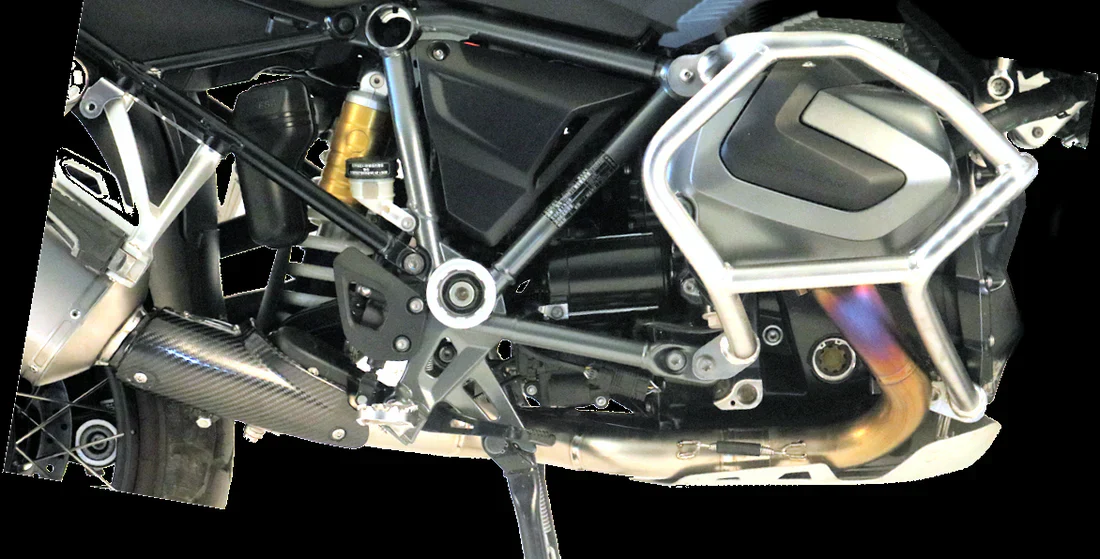 Vandemon BMW R1250GS Adventure Vandemon Titanium Exhaust System No Valve 2019-23 BMWR1250GSTIEXHCFB VA-23