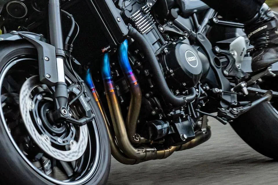 Vandemon Z900RS Cafe Racer Full Titanium Exhaust System 2018-24 KAWAZ900RSTITANEXHB VA-87