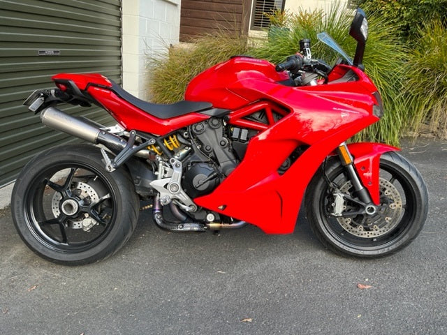 Vandemon Ducati Supersport 939 High Mount Titanium Exhaust System 2017-20 DUC939SUTAILTIEXHA VA-39