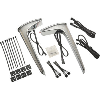 CIRO Lights - Lower Fairing - Chrome - Indian 46800