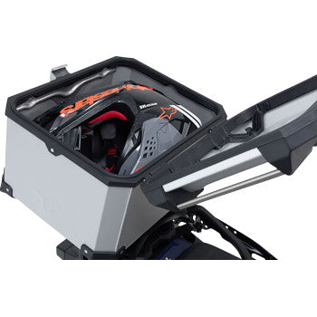 SW-MOTECH TRAX ADV Top Case - 38 Liter - Silver ALK.00.733.15000/S
