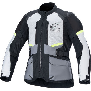 ALPINESTARS Andes Air Drystar® Jacket - Ice Gray/Dark Gray/Black - Large 3207924-9191-L