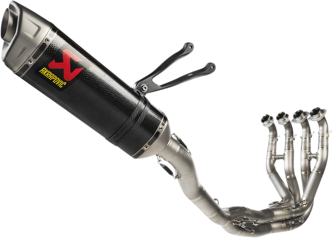 AKRAPOVIC Race Exhaust - Carbon Fiber Ninja ZX-10RR /R 2021-2024 S-K10R10-RC 1810-2872