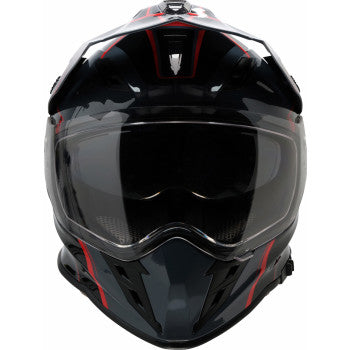 Z1R Range 2.0 Helmet - Voyager - Black/Red - 2XL 0140-0355