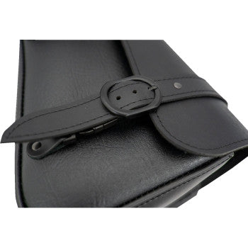 WILLIE & MAX LUGGAGE Blackjack Swingarm Bag - Black - Triangulated - Left 59919-00