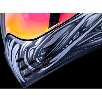 ICON Domain™ Helmet - Nouveau - Silver - XL 0101-18527