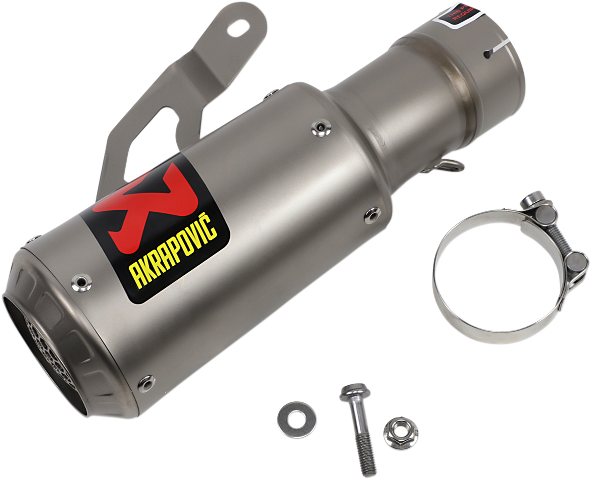 AKRAPOVIC Titanium Slip-On Line Muffler S1000R / S1000RR /M 1000 RR 2020- 2025 S-B10SO11-CBT 1811-3739