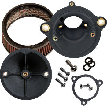 S&S CYCLE Stealth Air Cleaner Kit - No Cover - M8 Touring 2023-2024 170-0803