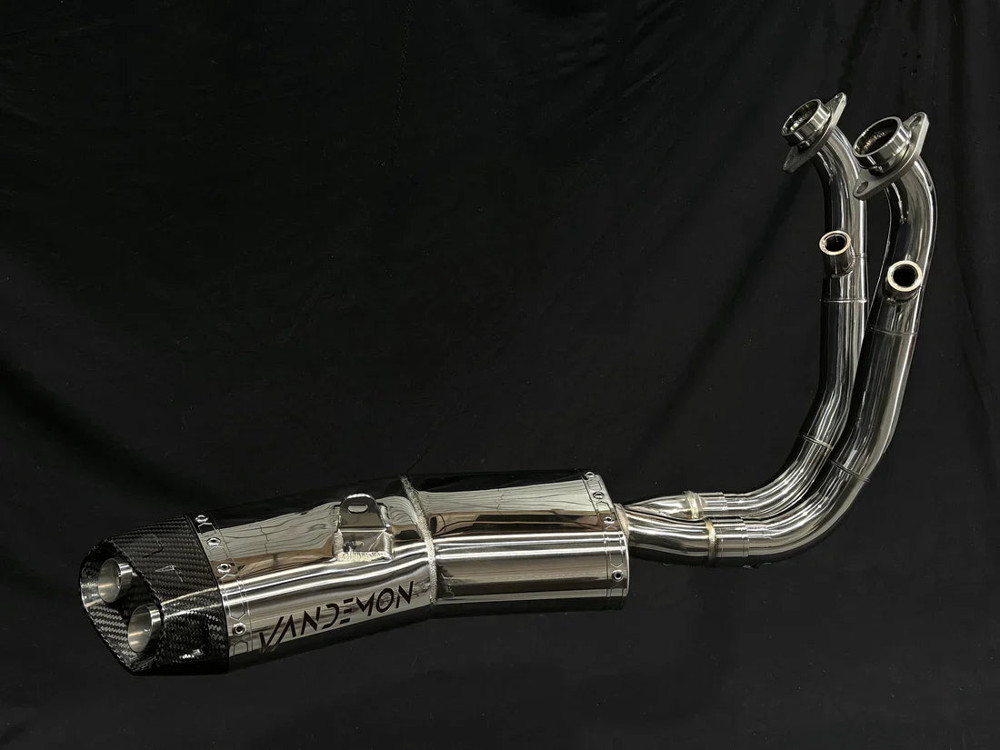 Vandemon CFMOTO 450NK Stainless Steel Low Mount Exhaust System CFMOTO450NKSSLMEXHA VA-100