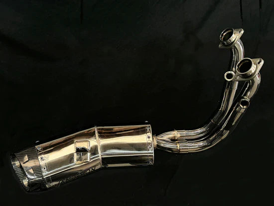 Vandemon CFMOTO 450NK Stainless Steel Low Mount Exhaust System CFMOTO450NKSSLMEXHA VA-100