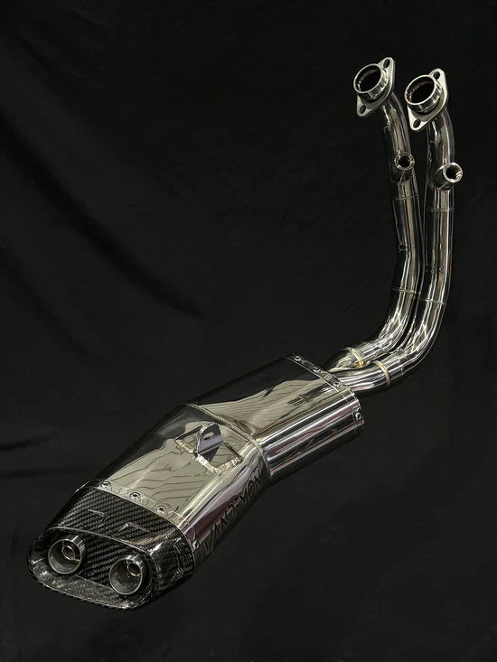 Vandemon CFMOTO 450NK Stainless Steel Low Mount Exhaust System CFMOTO450NKSSLMEXHA VA-100