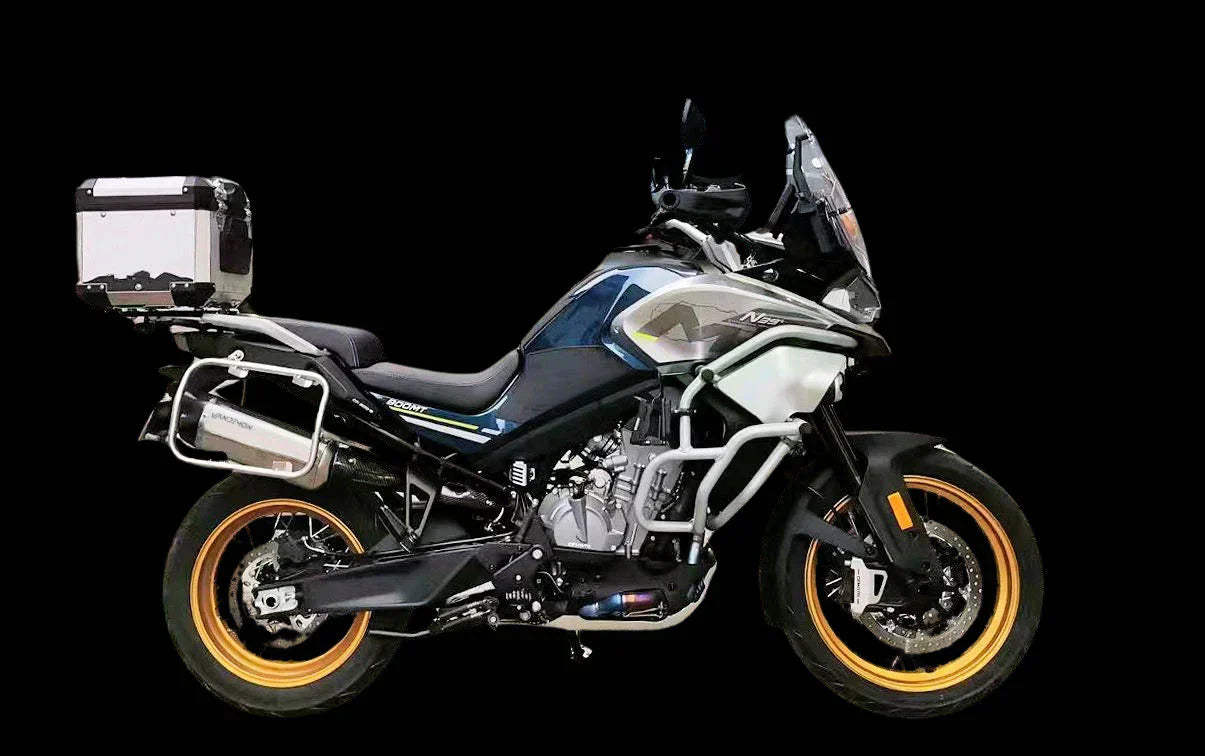 Vandemon CFMOTO 800MT Adventure Titanium Exhaust System CFMOTOMT8ADEXHBRA VA-108