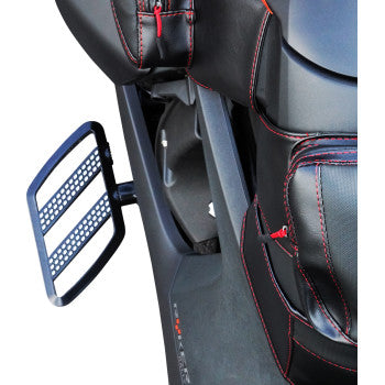 SHOW CHROME Combat Boards - Driver - Black w/ Contrast Cut - Ryker 2019-2024 41-426