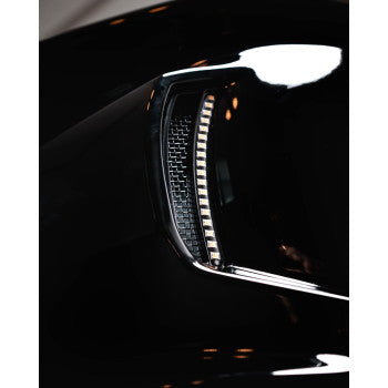 CUSTOM DYNAMICS Fairing Vent Light - Amber/White CD-LRST-VENT-B