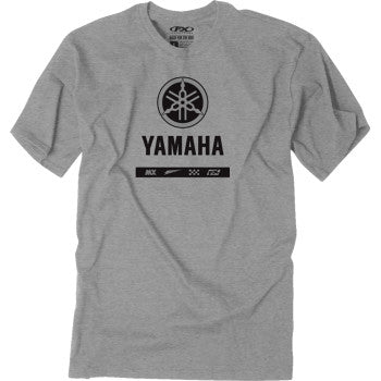 FACTORY EFFEX Yamaha Alpha T-Shirt - Heather Gray - 2XL 27-87238