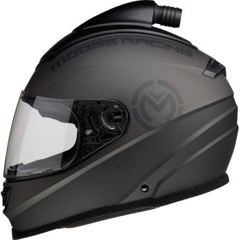 Casco MOOSE RACING con entrada de aire - Negro - Pequeño 0110-8092